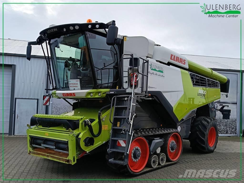 CLAAS Lexion 8800 TT Leikkuupuimurit