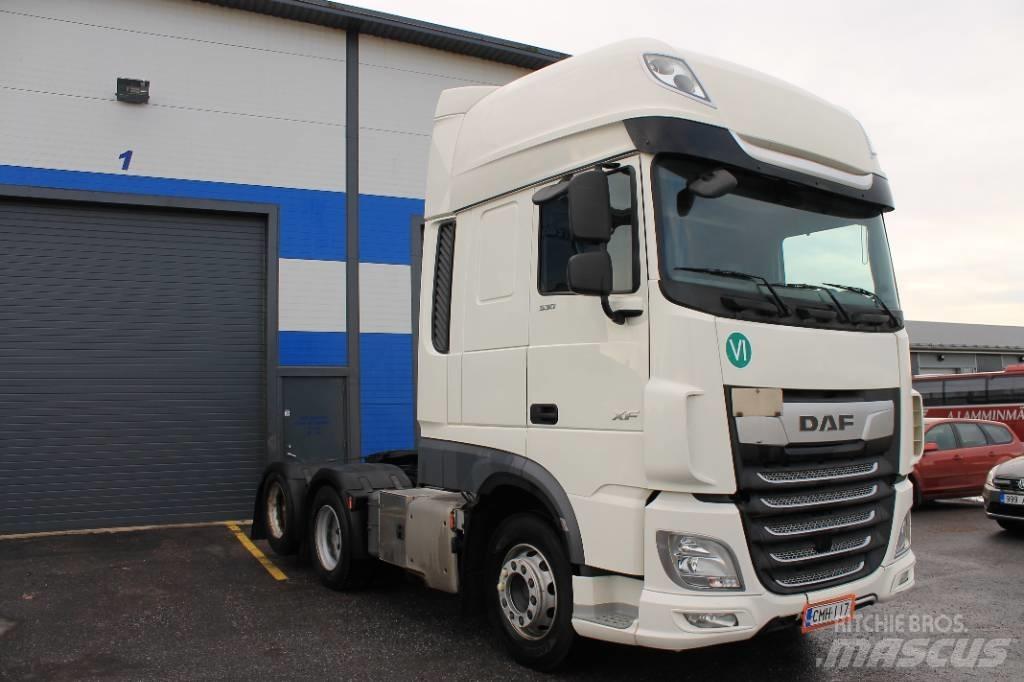 DAF XF 530 FTS Vetopöytäautot