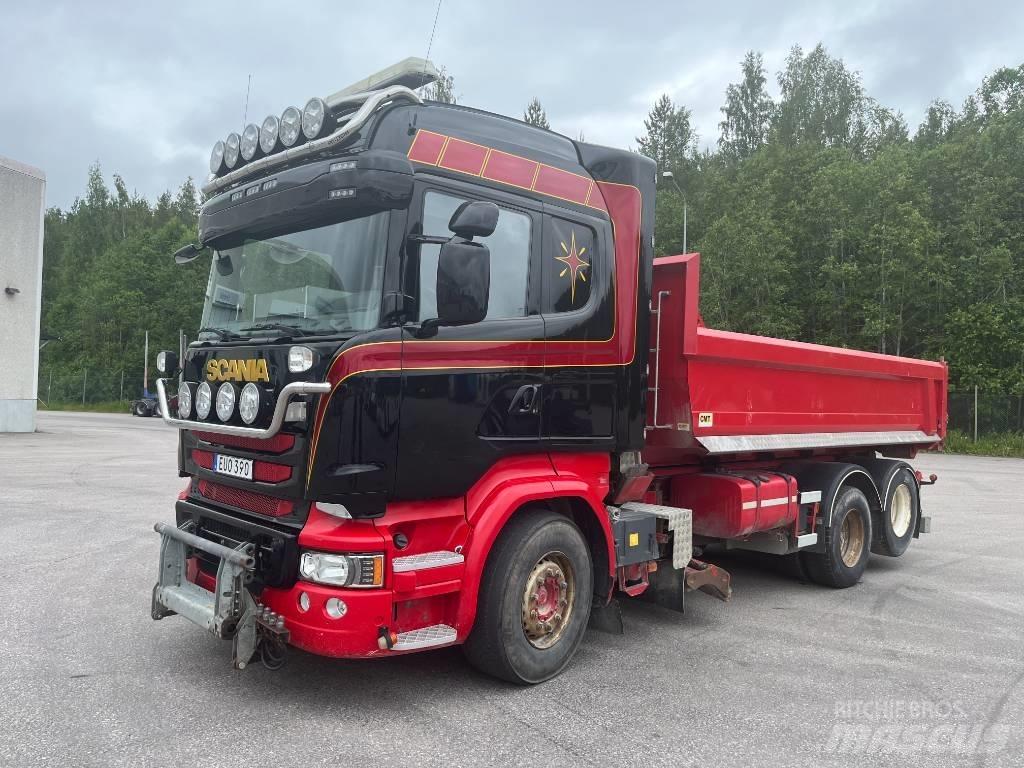 Scania R580 Koukkulava kuorma-autot