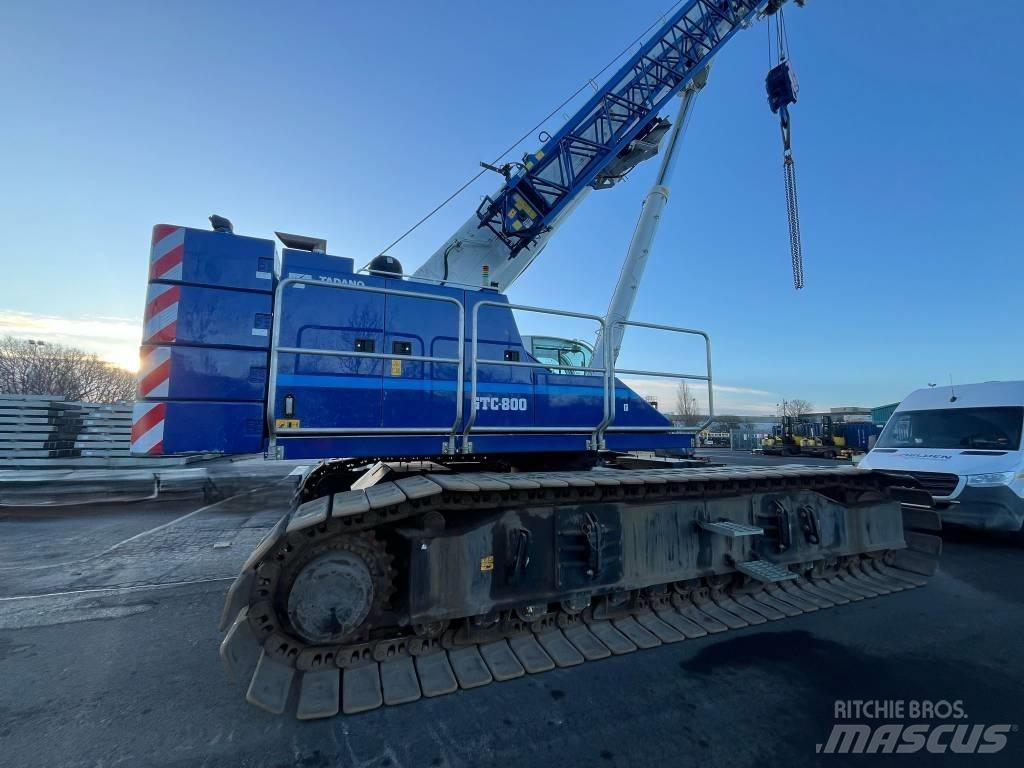 Tadano GTC800 Tela-alustaiset nosturit
