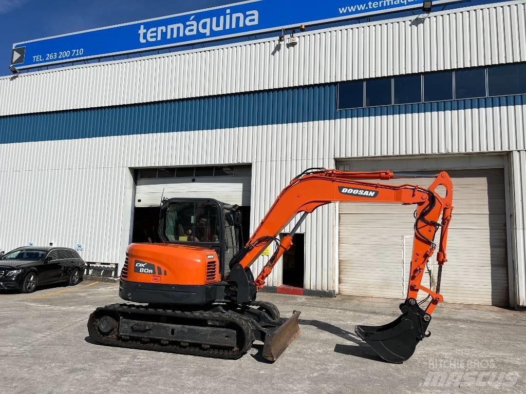 Doosan DX 80 R Midikaivukoneet 7t - 12t