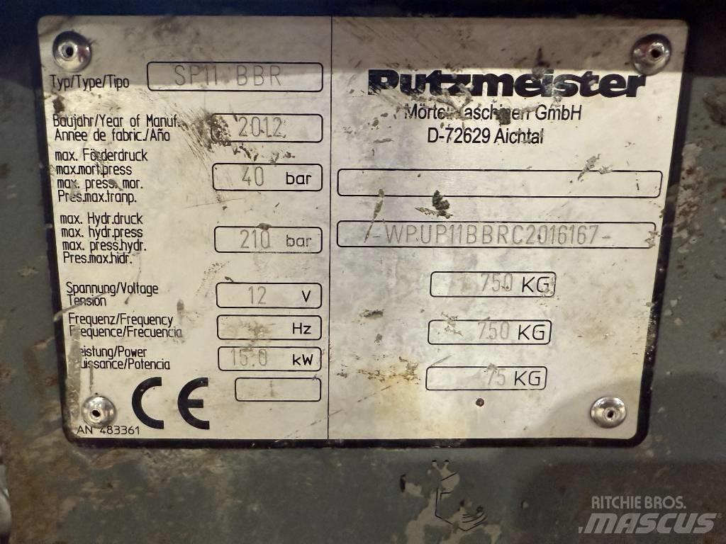 Putzmeister SP 11 Betoninsekoitin