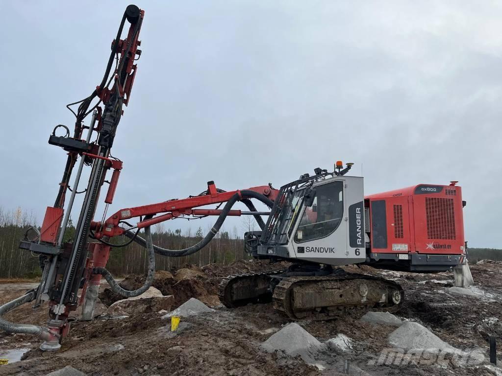Sandvik DX800 Avolouhintaporauslaitteet