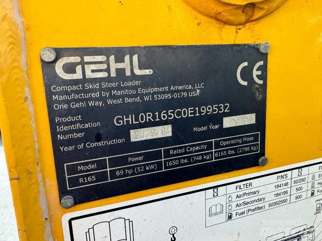 Gehl R 165 Liukuohjatut kuormaajat