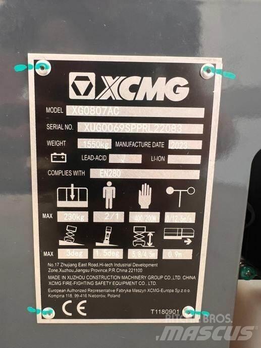 XCMG XG0807AC Saksilavat