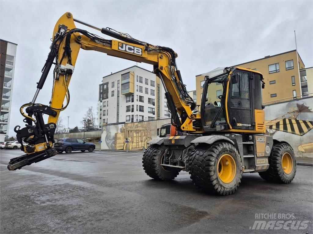 JCB Hydradig 110W Pyöräkaivukoneet