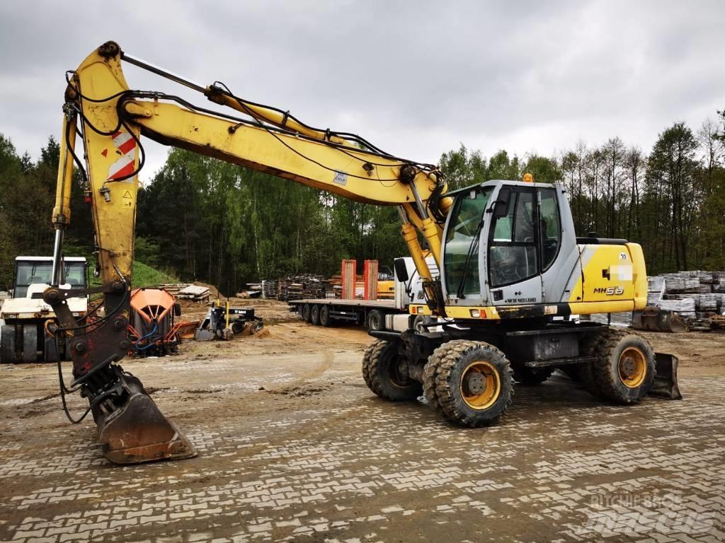 New Holland MH 5.6 Pyöräkaivukoneet