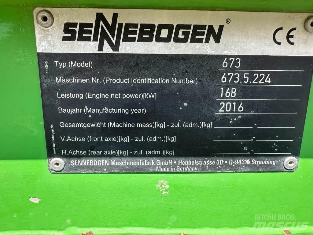 Sennebogen 673R Tela-alustaiset nosturit