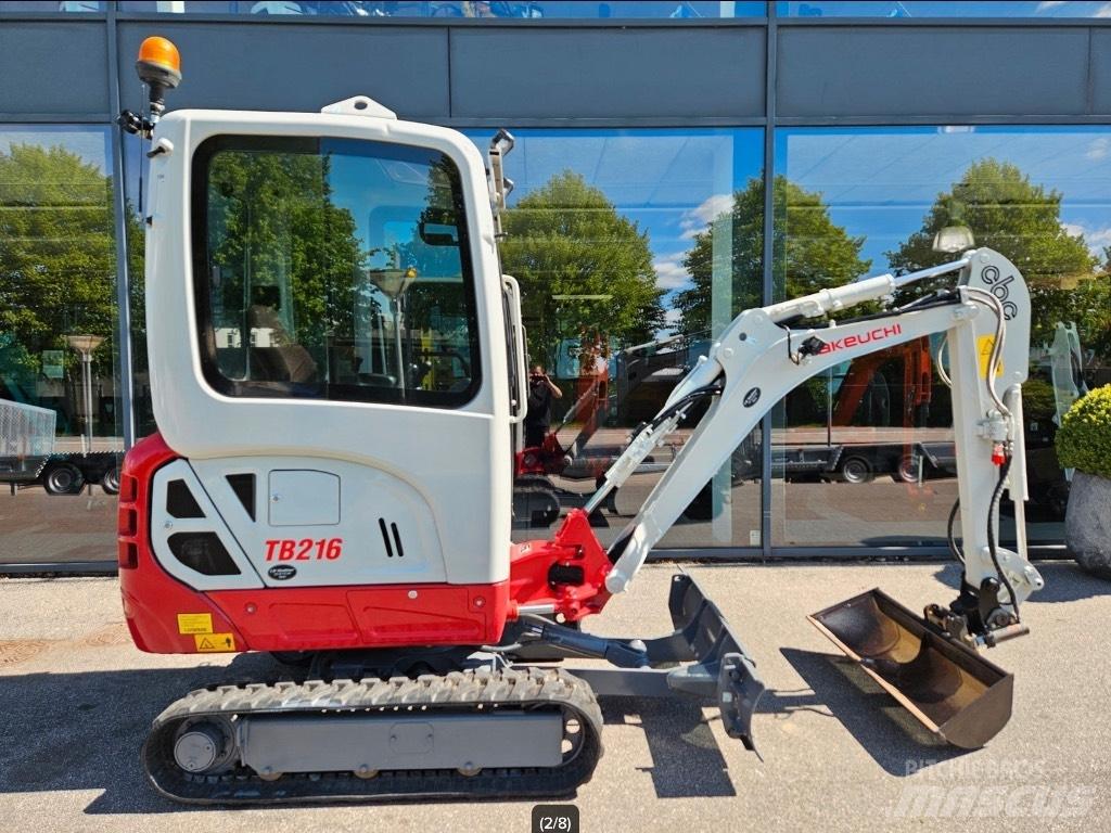 Takeuchi TB 216 Minikaivukoneet < 7t