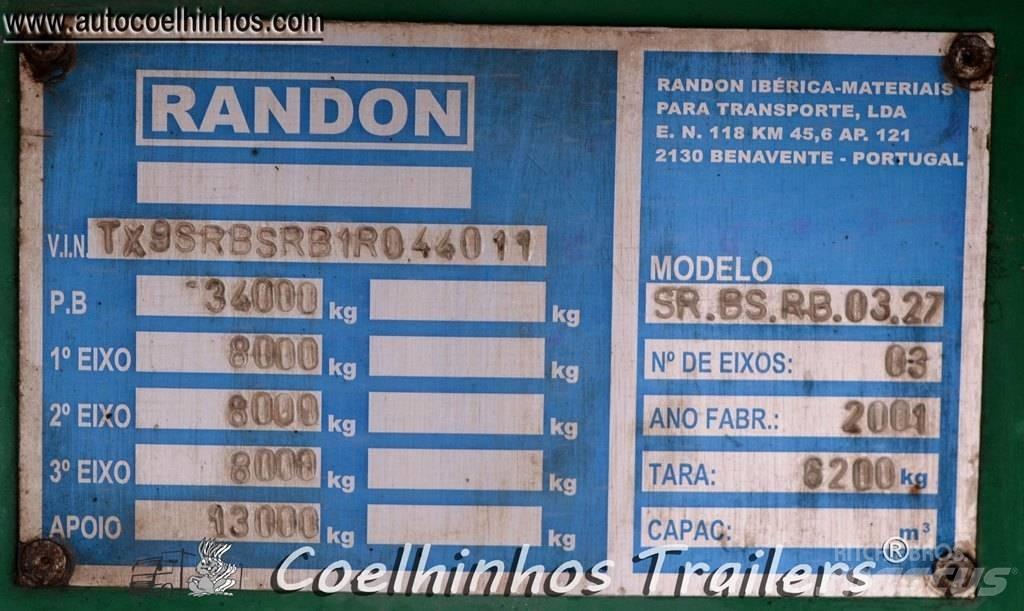 Randon SR.BS.RB0327 Lavapuoliperävaunut