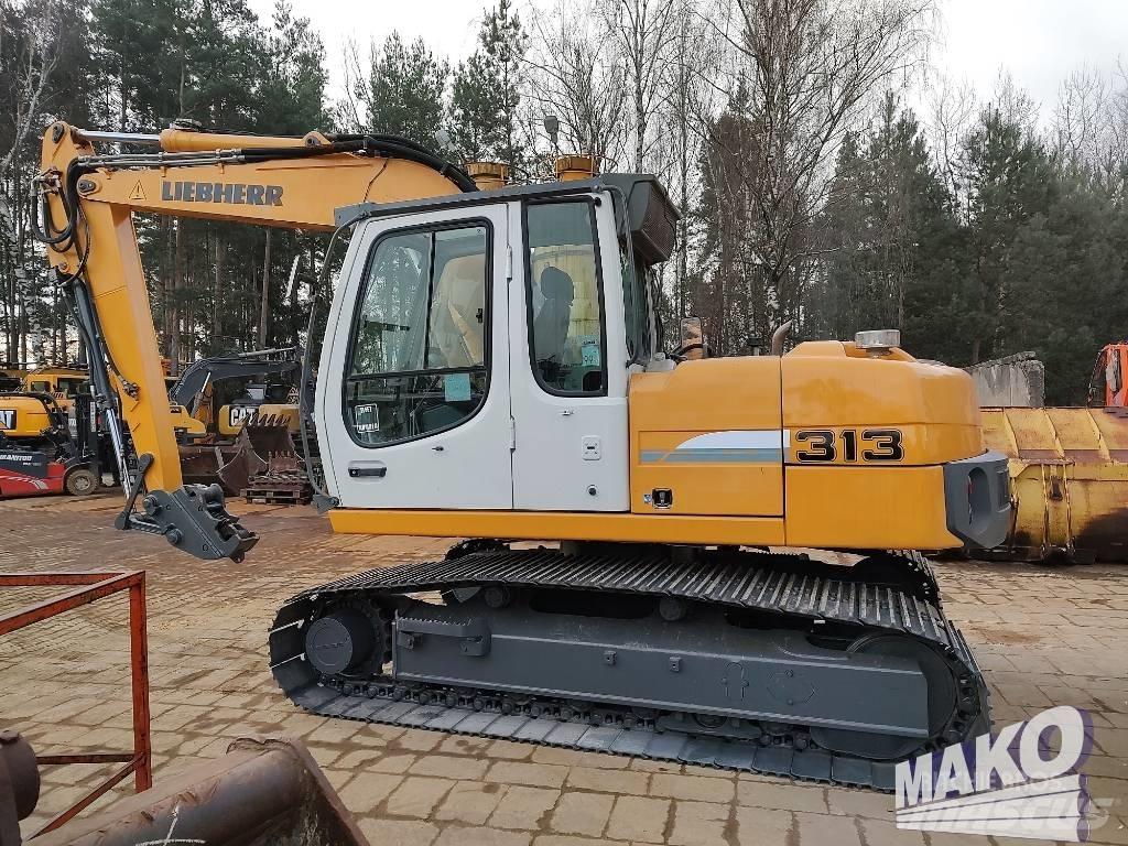 Liebherr R 313 Telakaivukoneet