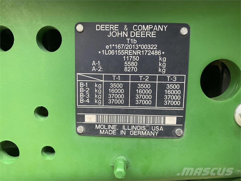 John Deere 6R 155 Traktorit