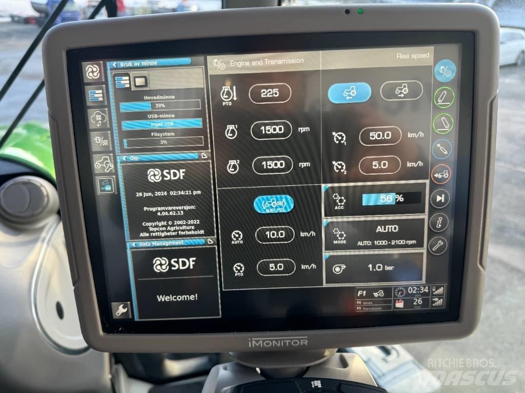 Deutz-Fahr 7250 Traktorit