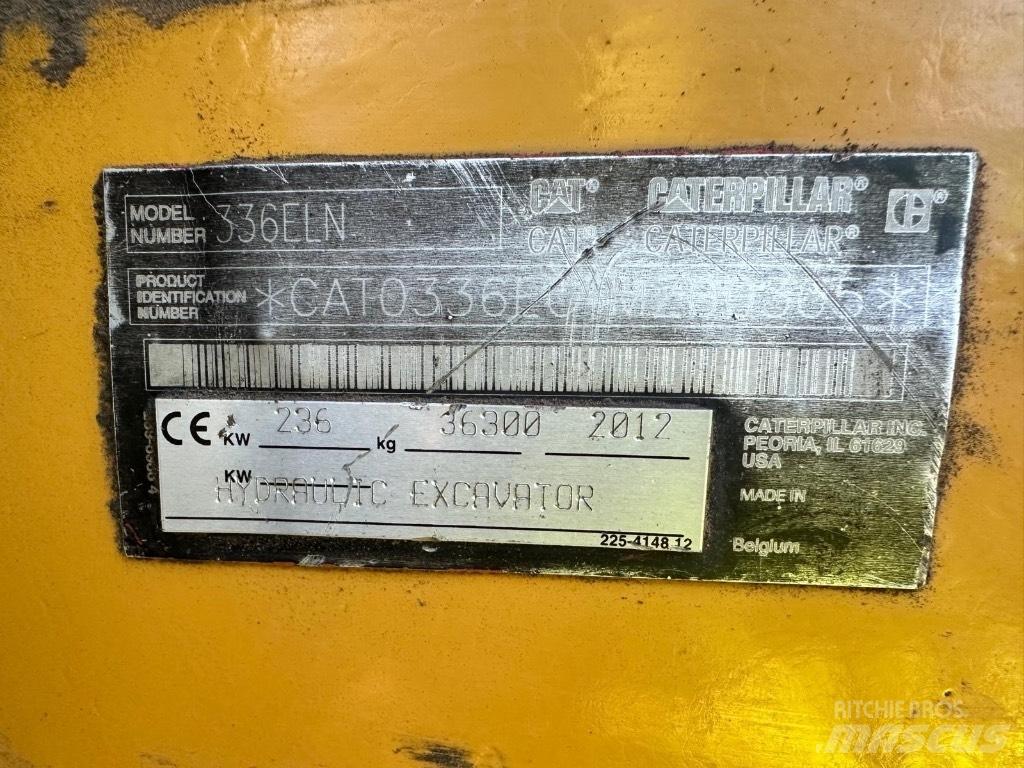 CAT 336 ELN Telakaivukoneet