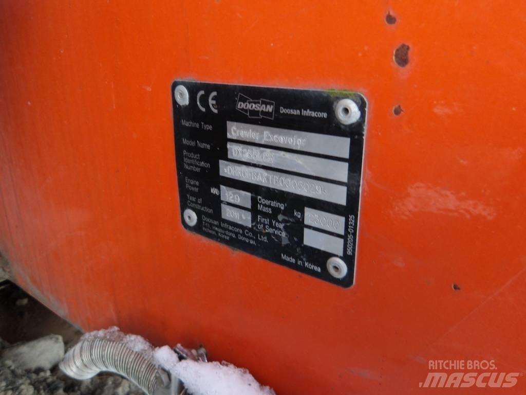 Doosan DX 235 LCR Telakaivukoneet