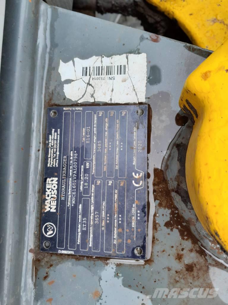 Wacker Neuson ET 35 Telakaivukoneet