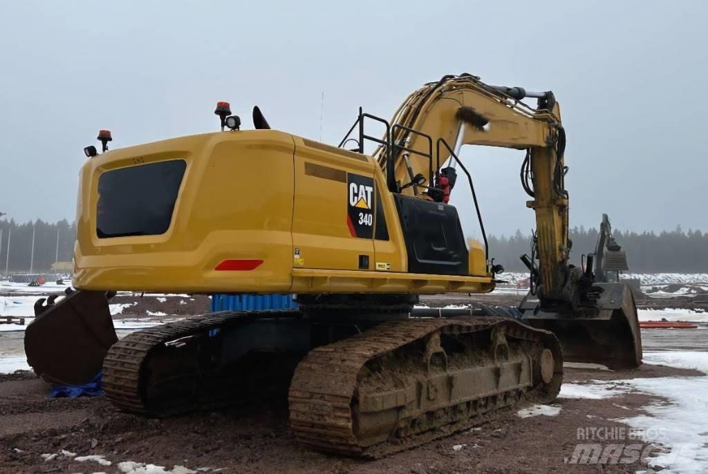 CAT 340 Telakaivukoneet