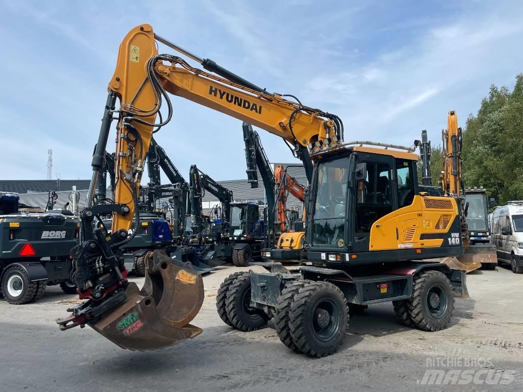 Hyundai HW140 Pyöräkaivukoneet