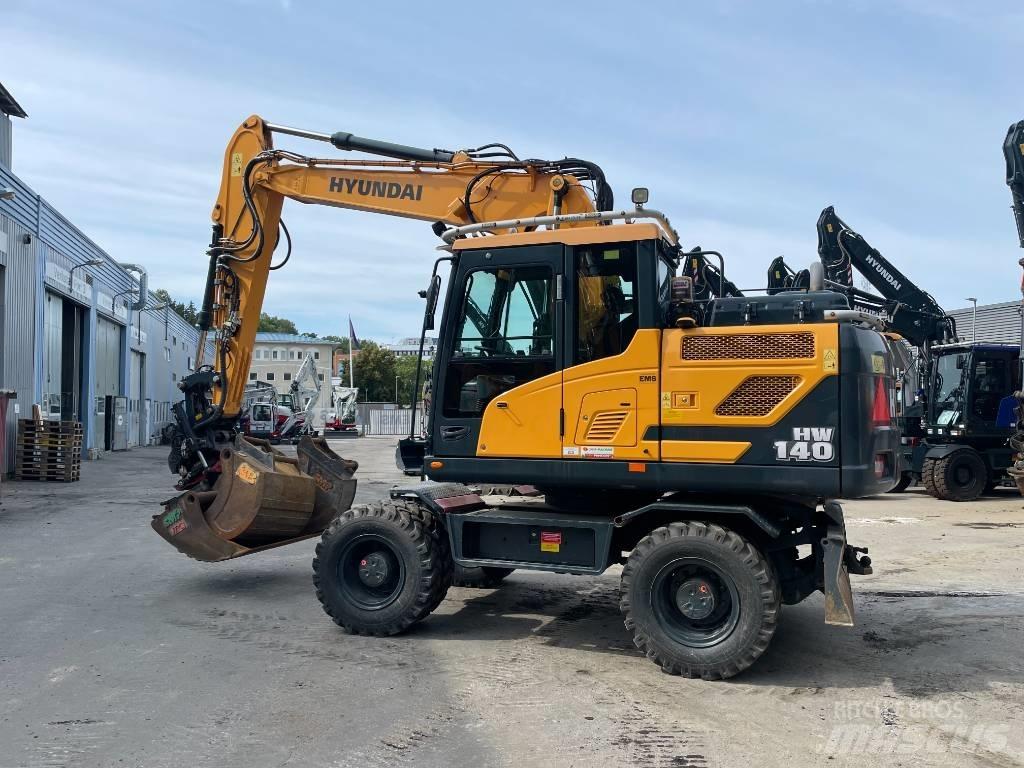 Hyundai HW140 Pyöräkaivukoneet