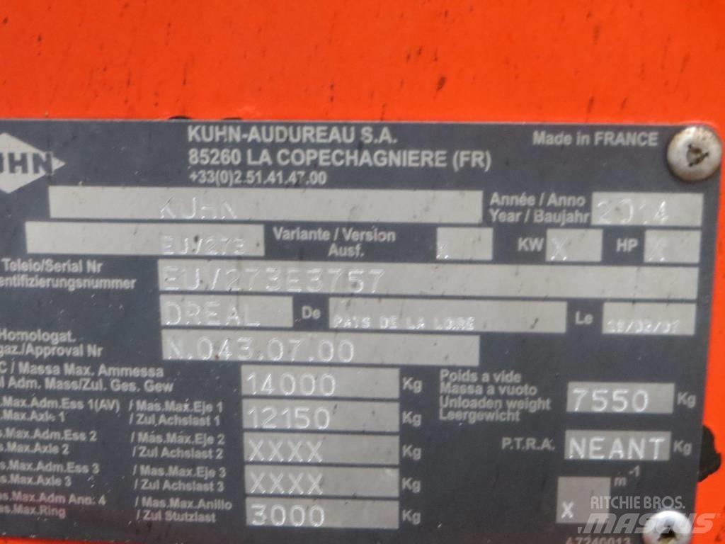 Kuhn Euromix 1 Karjan ruokintalaitteet