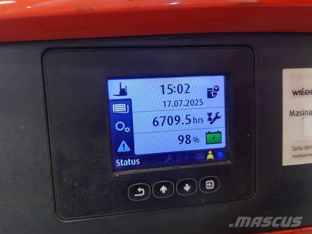Linde L 16 Käyden ajettavat pinoamistrukit
