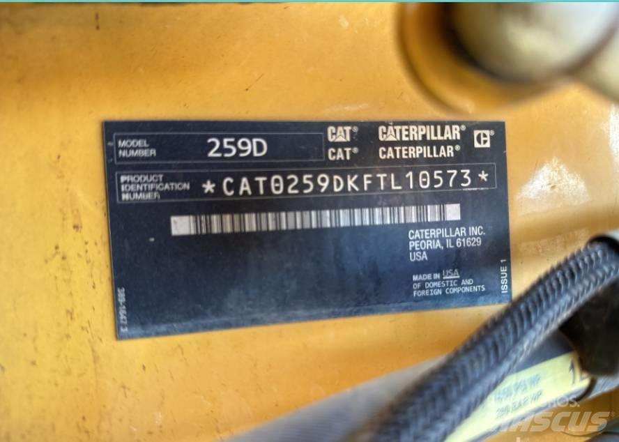 CAT 259 D Liukuohjatut kuormaajat