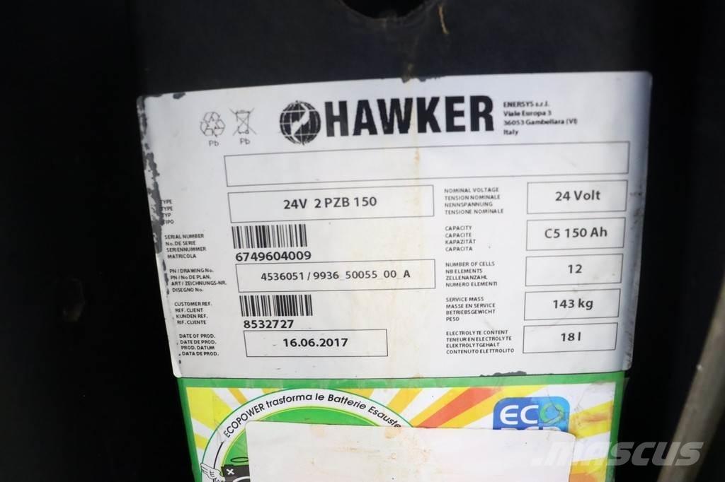 Crown SHR5520-1.13 Käyden ajettavat pinoamistrukit