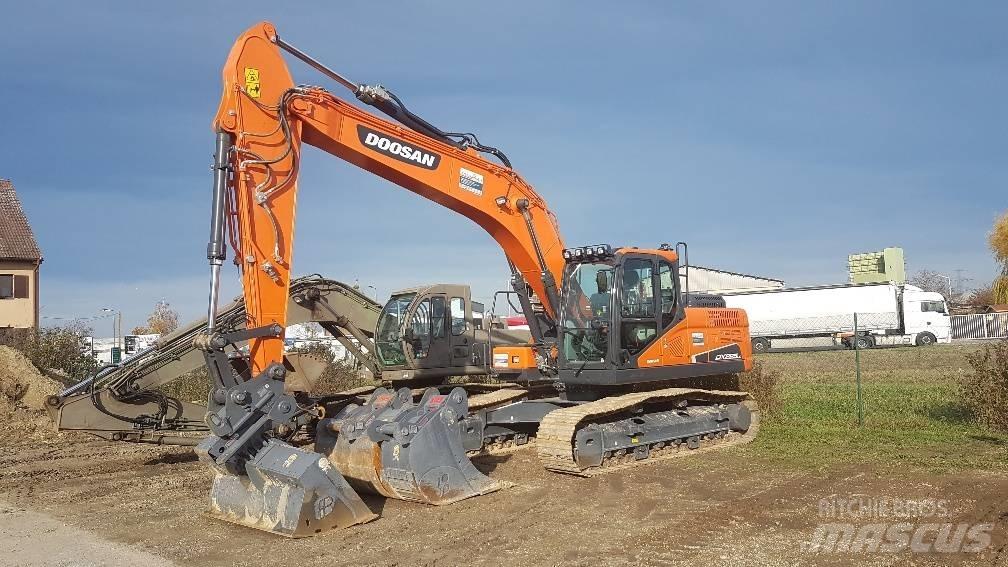 Doosan DX 225 Telakaivukoneet