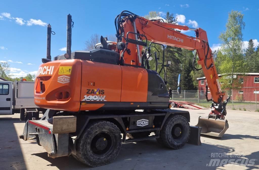 Hitachi ZX 140 W-6 Pyöräkaivukoneet