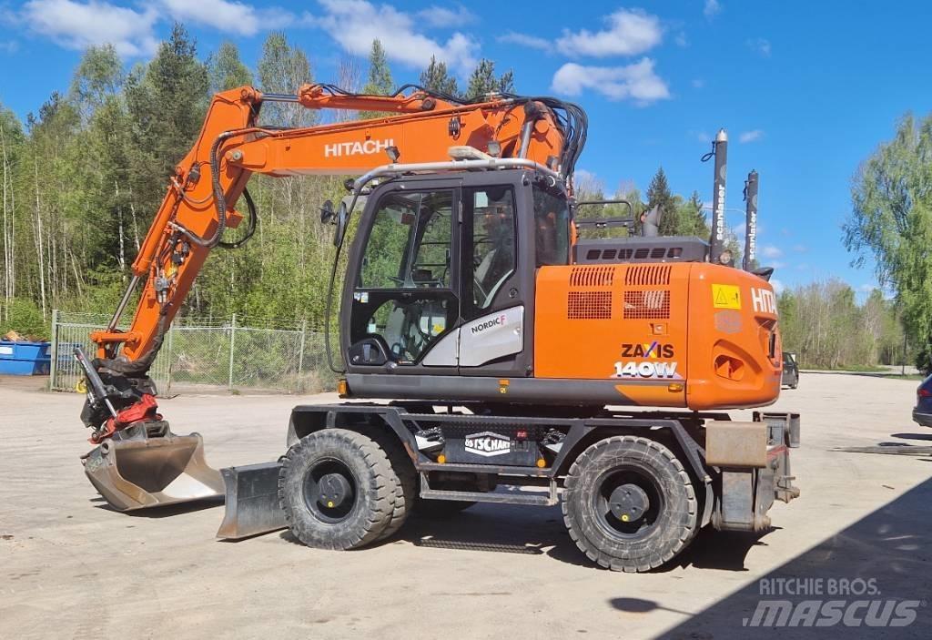 Hitachi ZX 140 W-6 Pyöräkaivukoneet