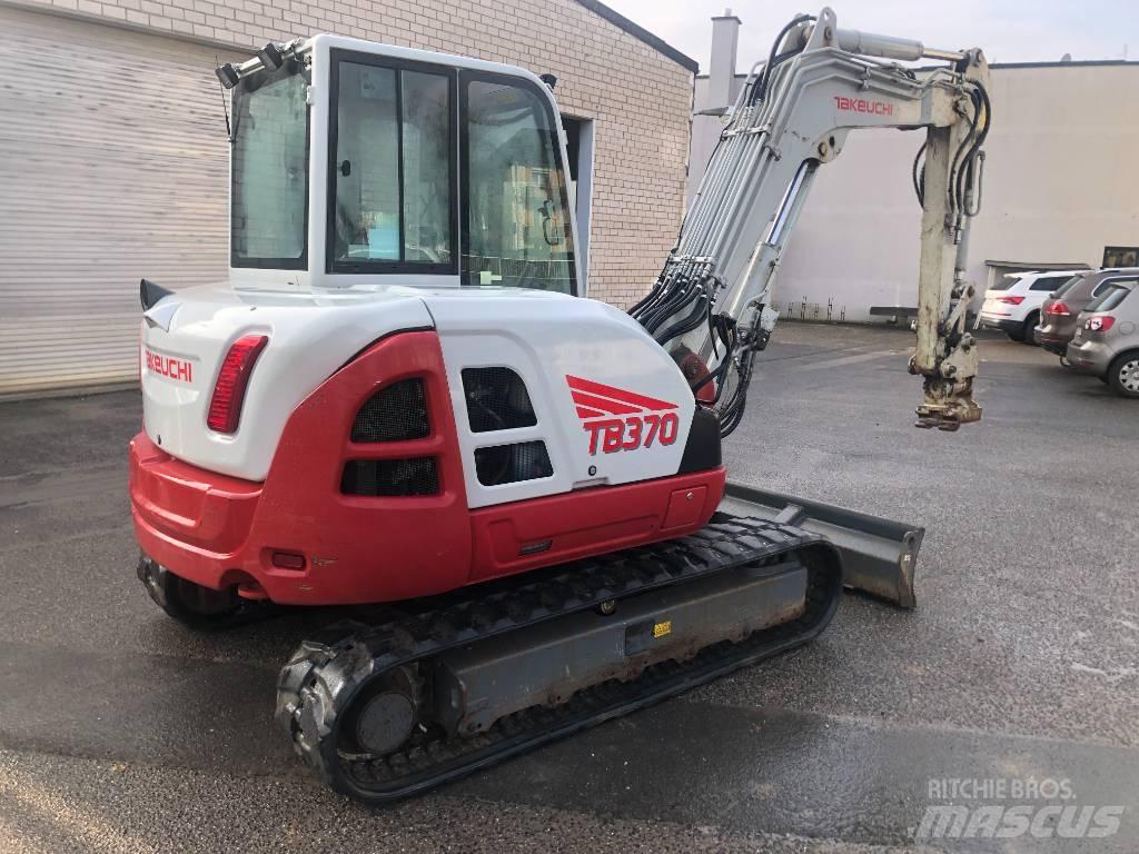 Takeuchi TB 370 Midikaivukoneet 7t - 12t