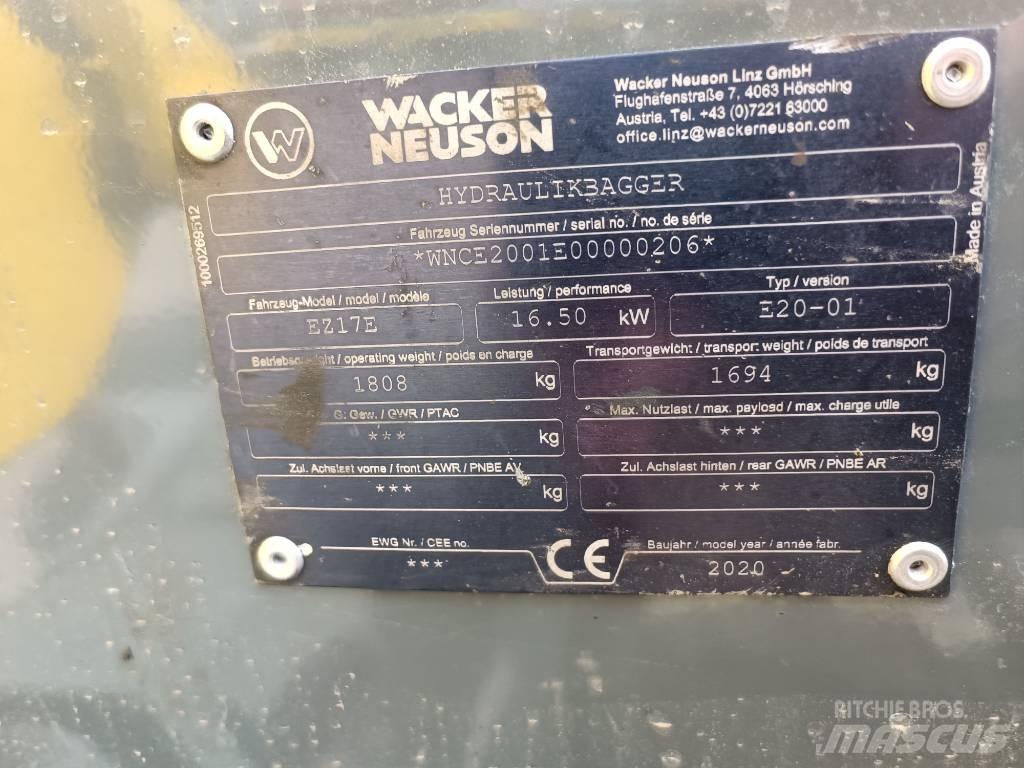Wacker Neuson EZ17e Telakaivukoneet