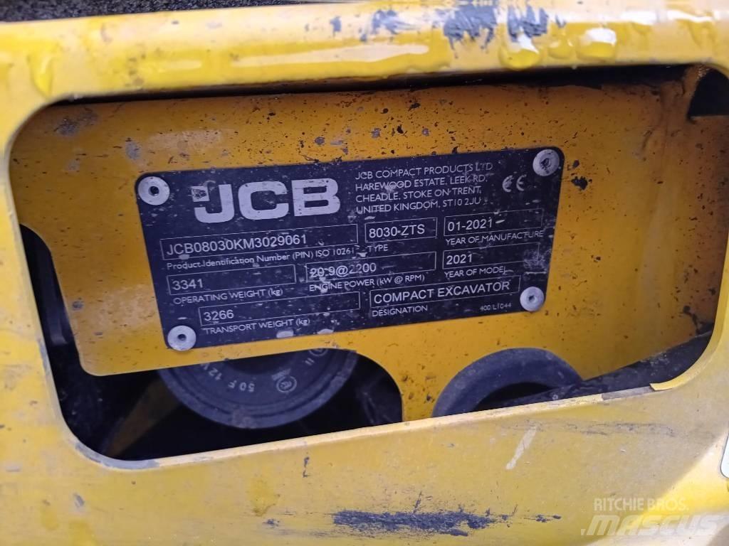 JCB 8030 ZTS Minikaivukoneet < 7t