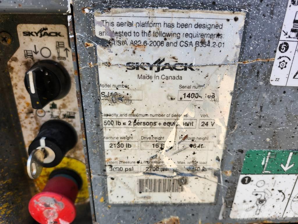 SkyJack SJ 16 Henkilönostimet ja nostolaitteet