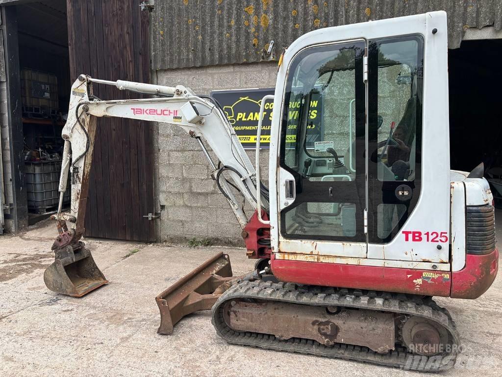 Takeuchi TB 125 Minikaivukoneet < 7t
