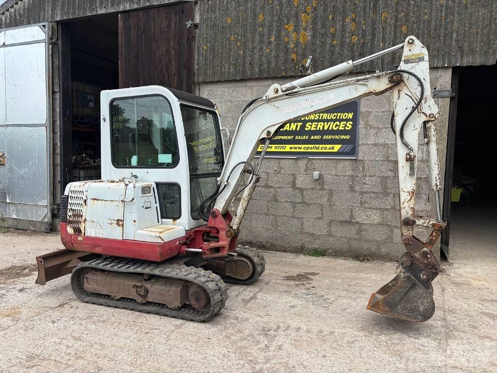 Takeuchi TB 125 Minikaivukoneet < 7t