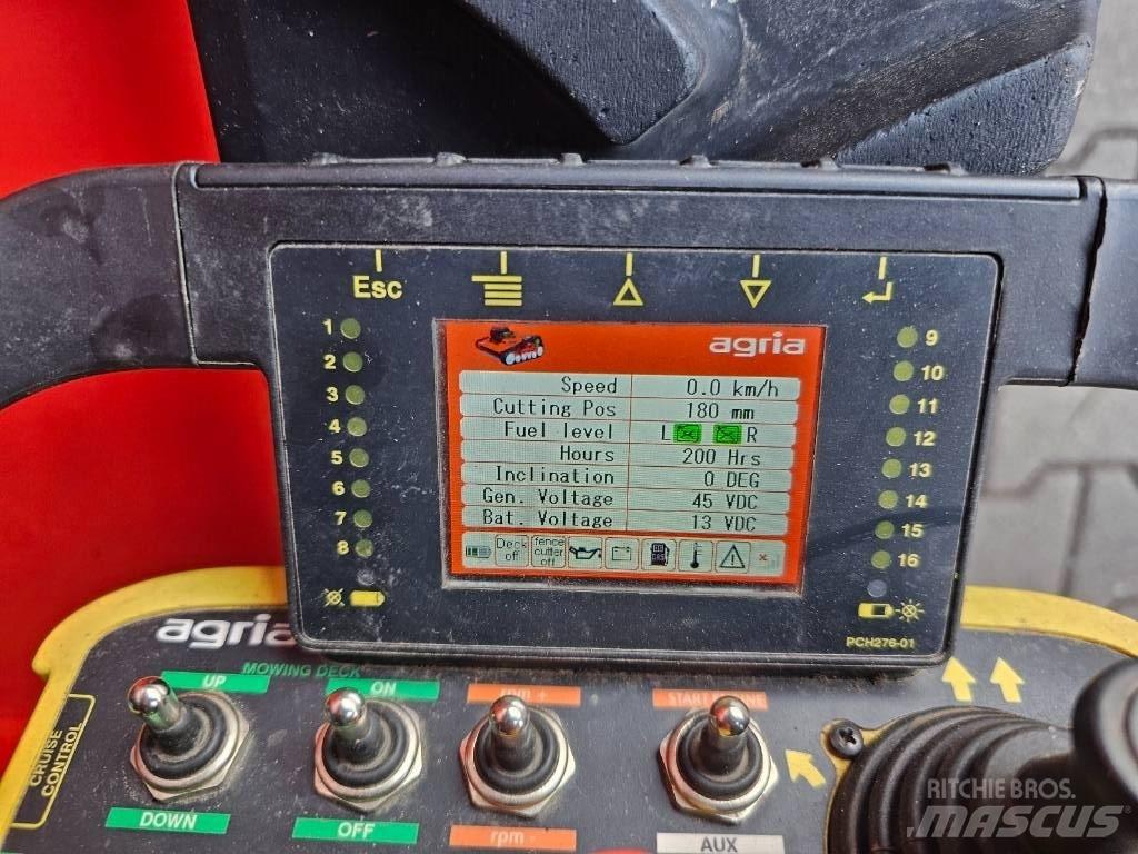 Agria 9600-112 Pyörillä varustetut leikkurit