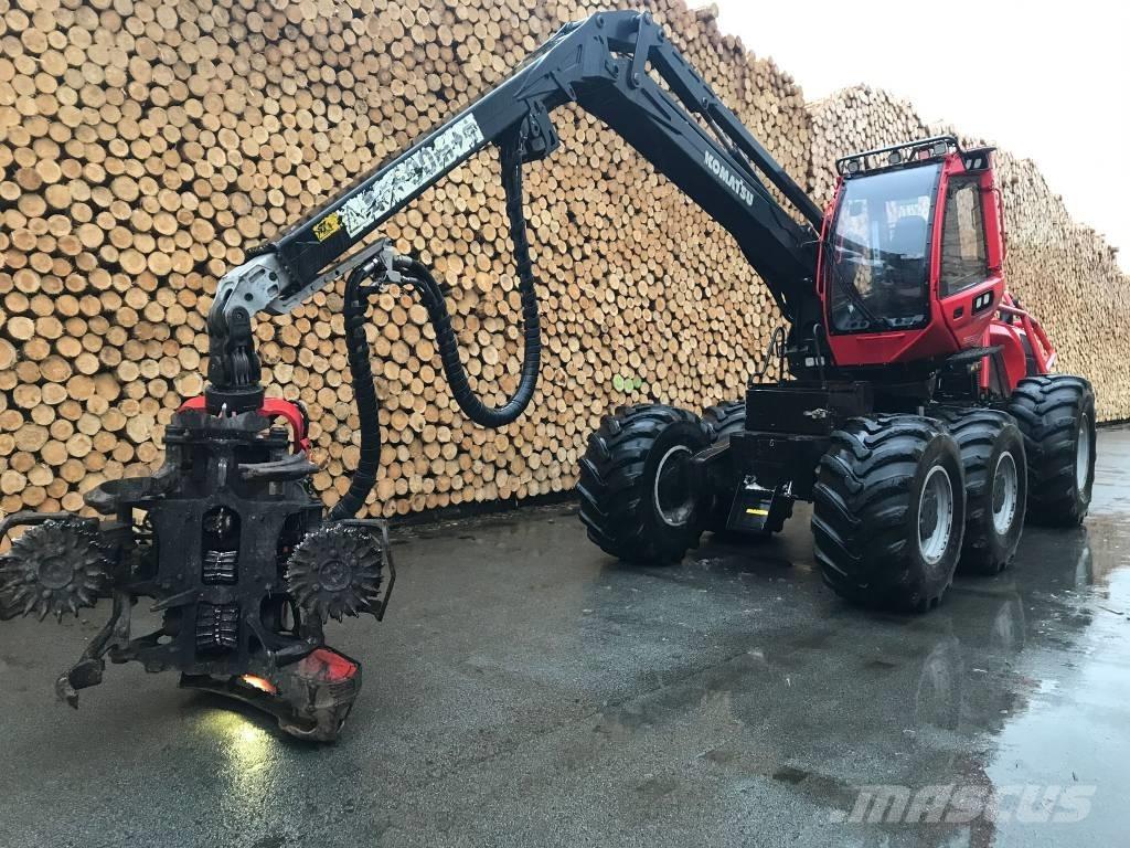 Komatsu 951 Harvesterit
