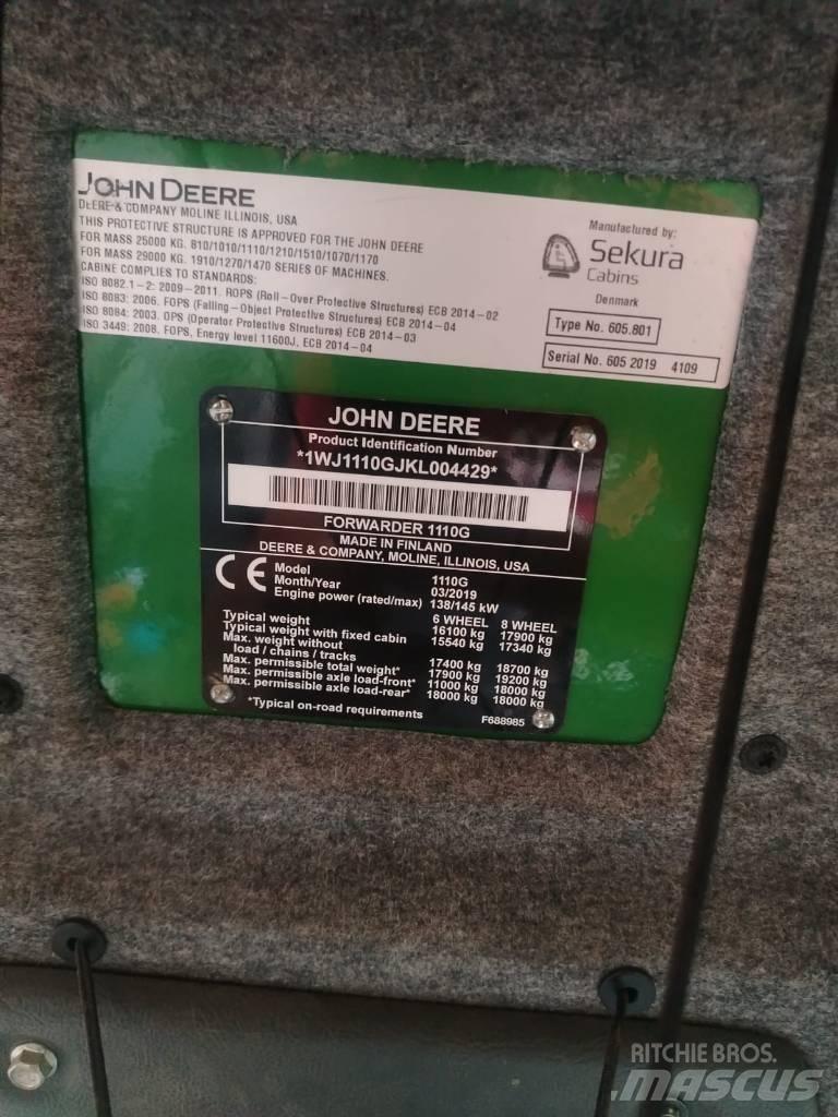 John Deere 1110 Kuormatraktorit