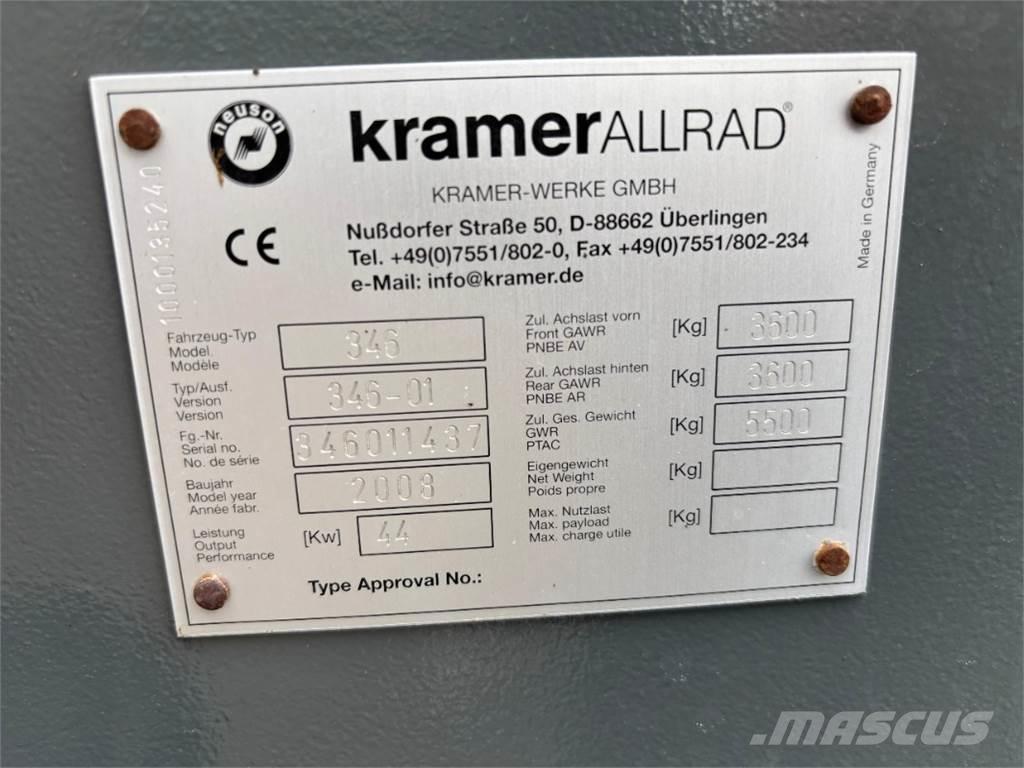 Kramer 750 Pyöräkuormaajat