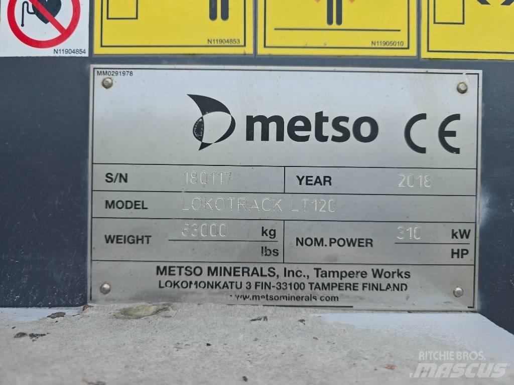 Metso LT 120 Mobiilimurskaimet