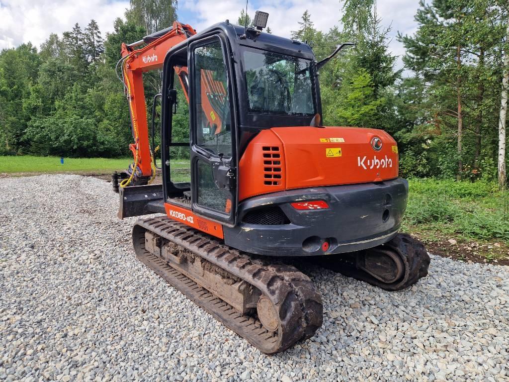 Kubota KX 080-4 Midikaivukoneet 7t - 12t