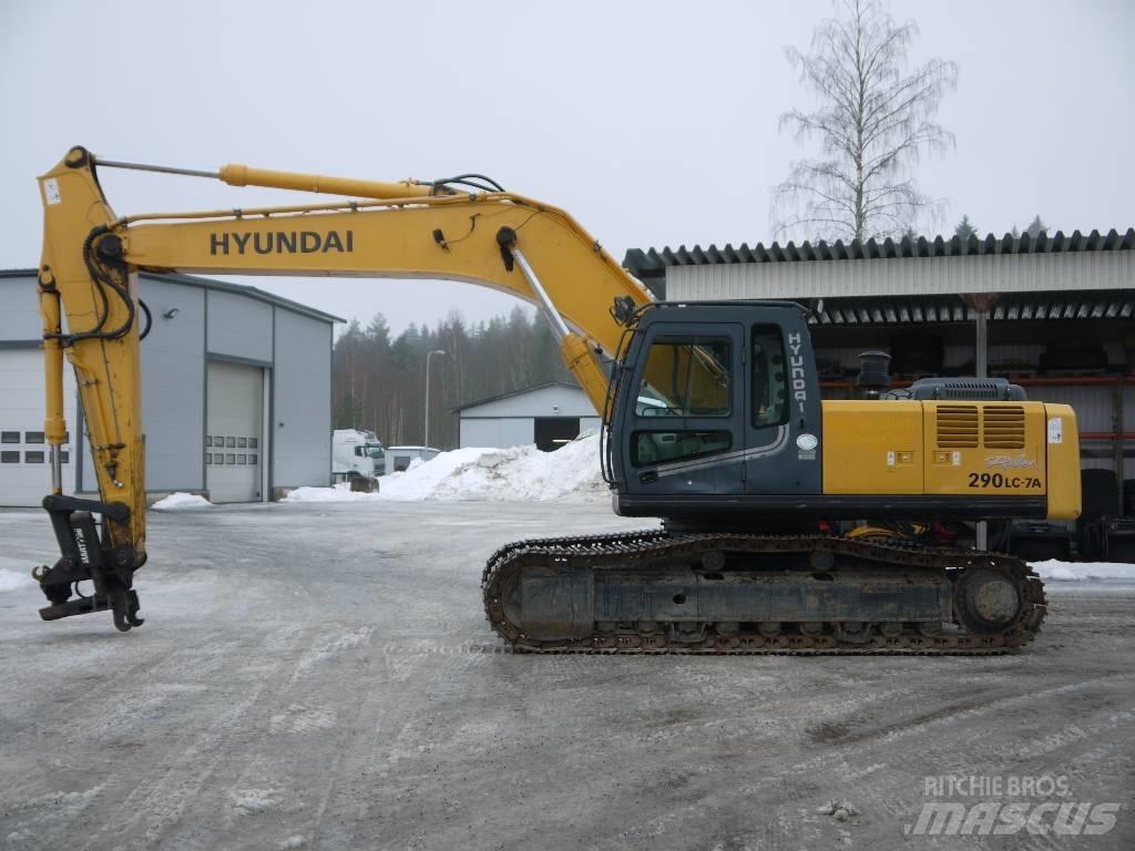 Hyundai R 290 LC-7A Telakaivukoneet