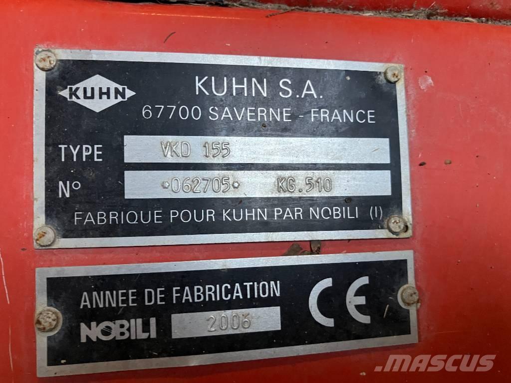 Kuhn VKD 155 Kesantoleikkurit ja -murskaimet