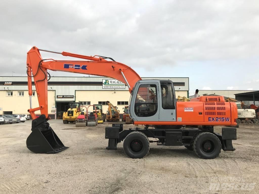 Fiat-Kobelco EX215W Pyöräkaivukoneet