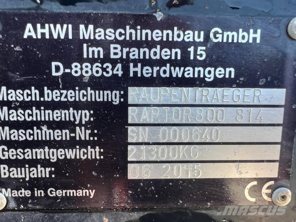 Prinoth Raptor 800 Metsä murskaimet