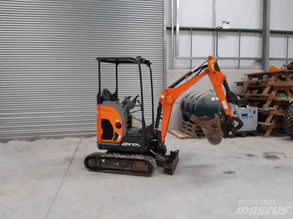 Doosan DX17Z Minikaivukoneet < 7t
