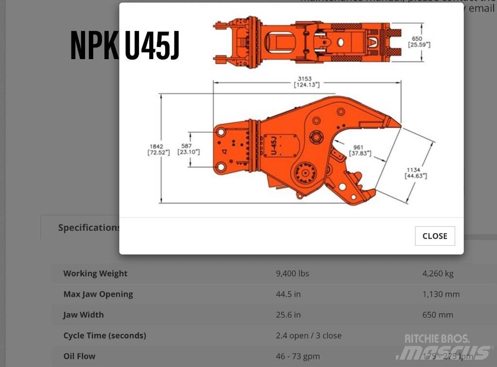 NPK U 45 JR Muut