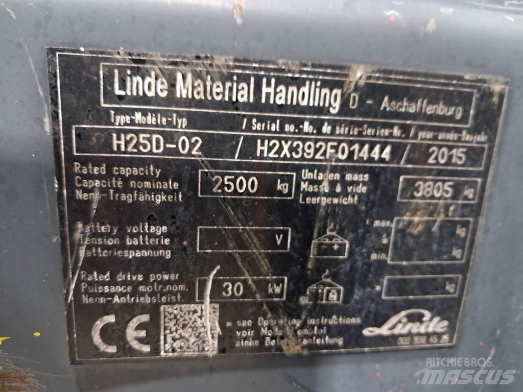 Linde H25D-02 Dieseltrukit