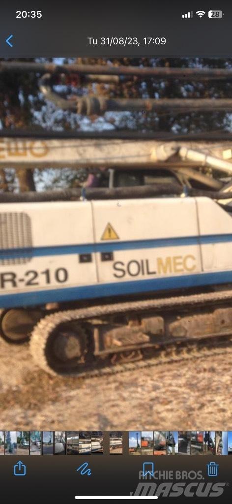  Soil mec R 210. Cfa Muu porauskalusto